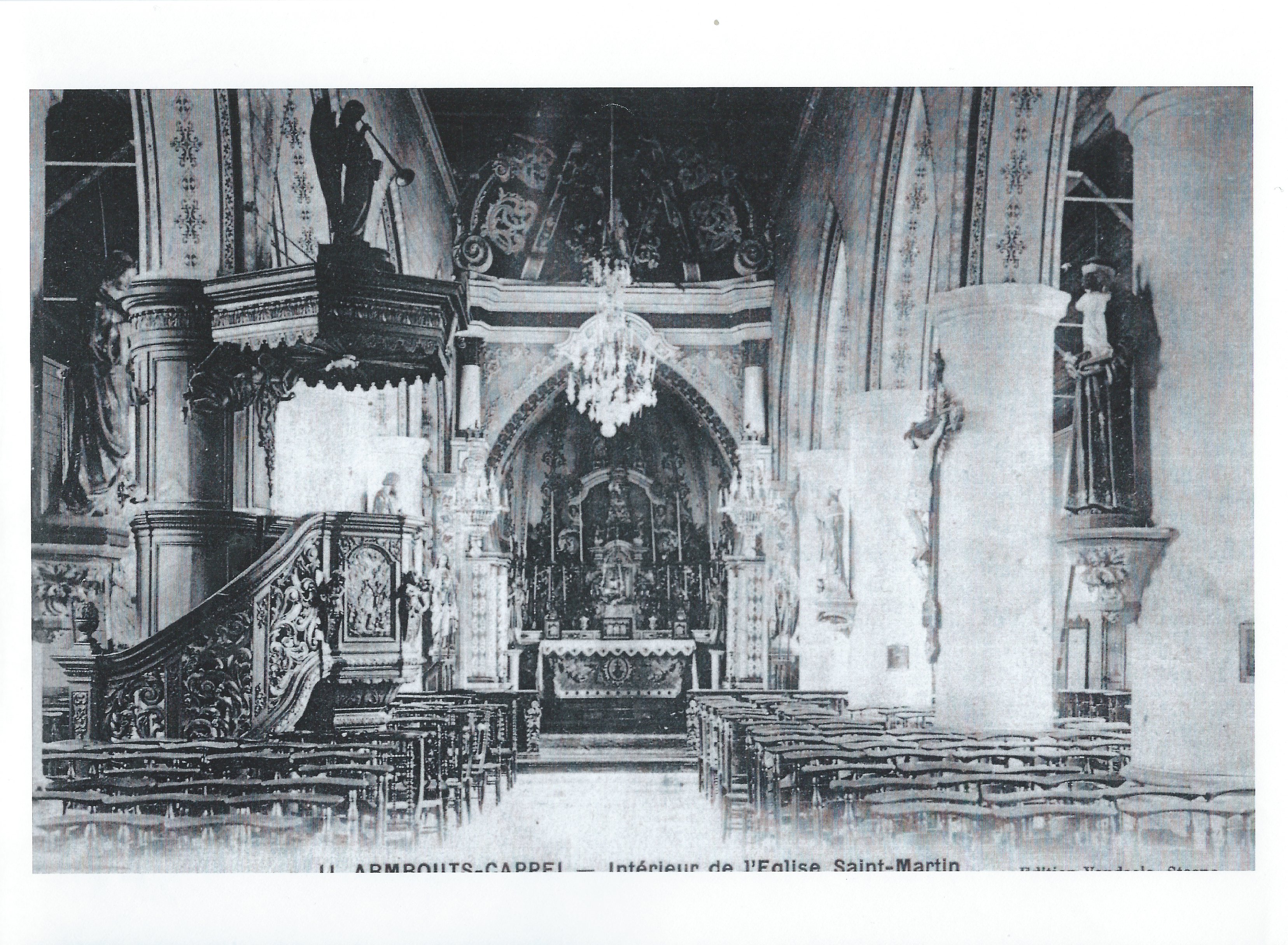 Ancienne église St Martin - intérieur