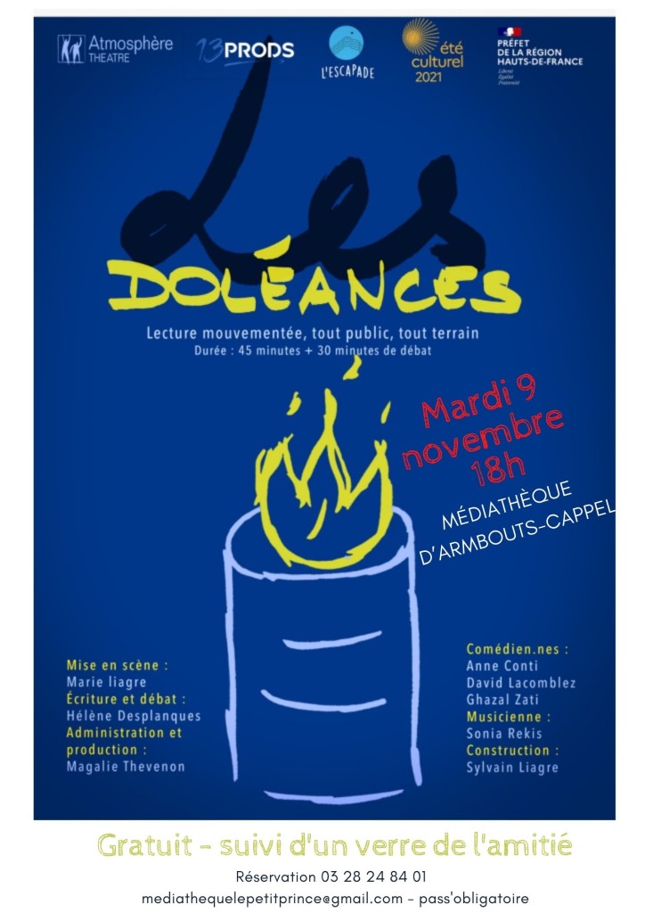 Mardi 9 novembre à 18h