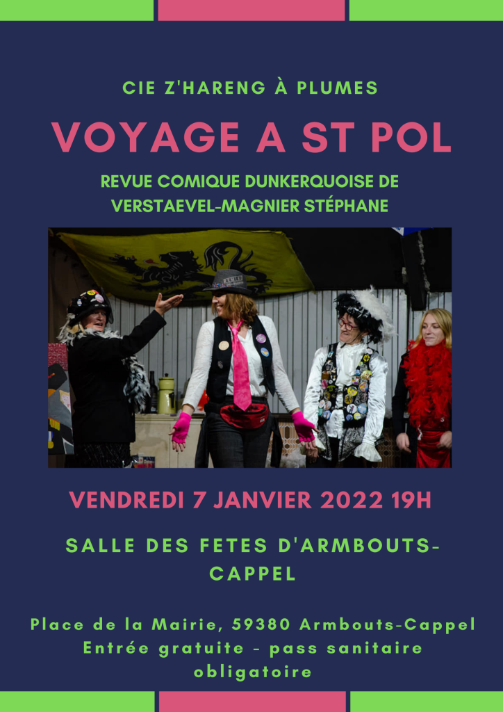 affiche voyage à st pol