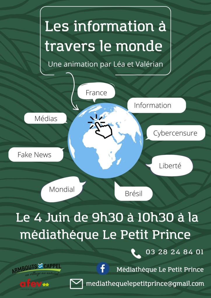 Les information à travers le monde