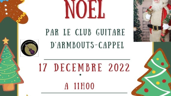 Green and Red Illustrated Christmas Fair Invitation (1)
