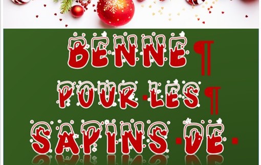 benne sapins
